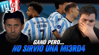 ¡QUE NO QUEDE, NI UNO SOLO!  RACING LE GANÓ A INDEPENDIENTE PETROLERO 2-0 Y NO SIRVIÓ DE NADA
