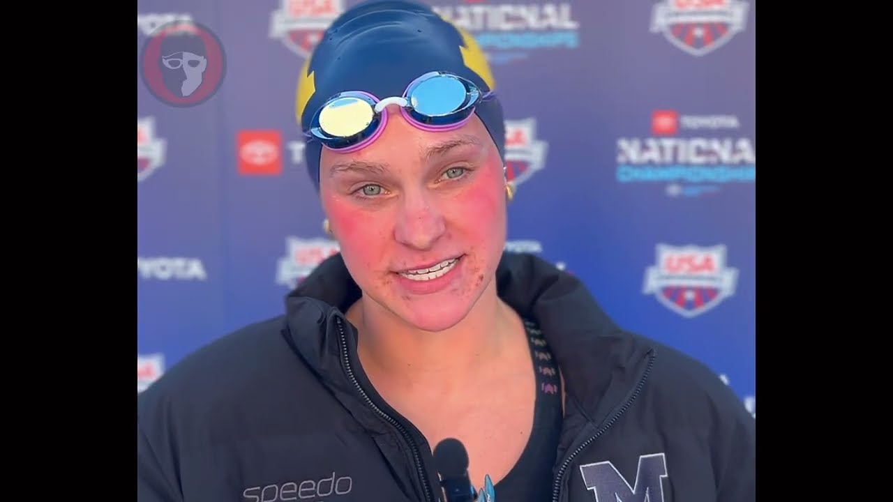 200 Fly Champ Hannah Bellard had Pneumonia and Was Out of Training for 6 Weeks After NCAAs