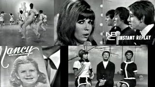 Nancy Sinatra on Hullabaloo 1965 - Show Open, So Long Babe ,TV Theme Songs w Lola & Frankie (HD St)