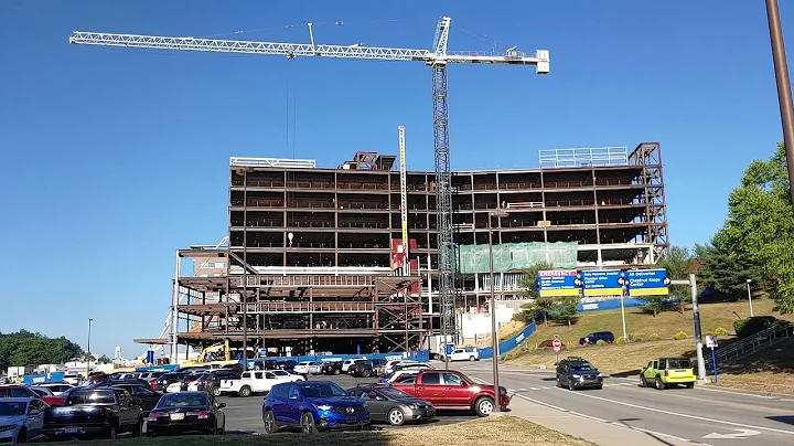 WVU Hospital building Children's Healthcare