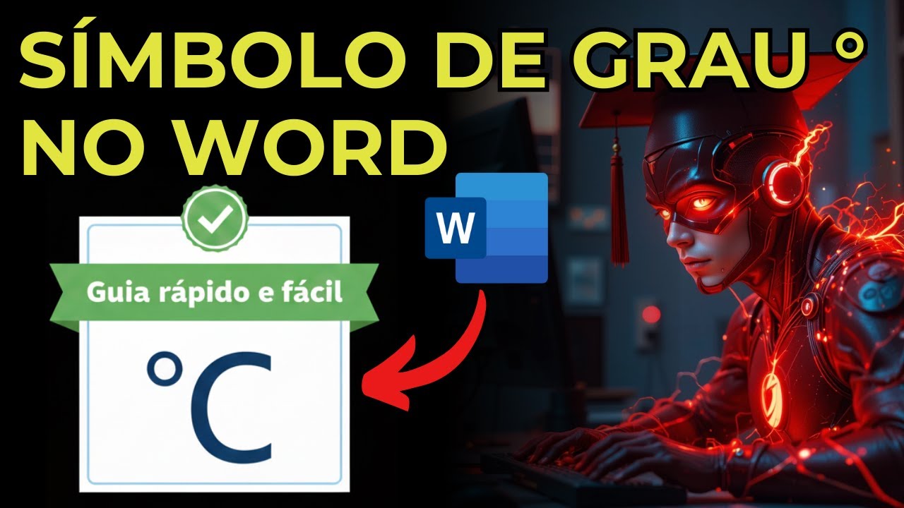 Como Colocar o SÍMBOLO DE GRAU no Word - Guia Rápido e Fácil - YouTube