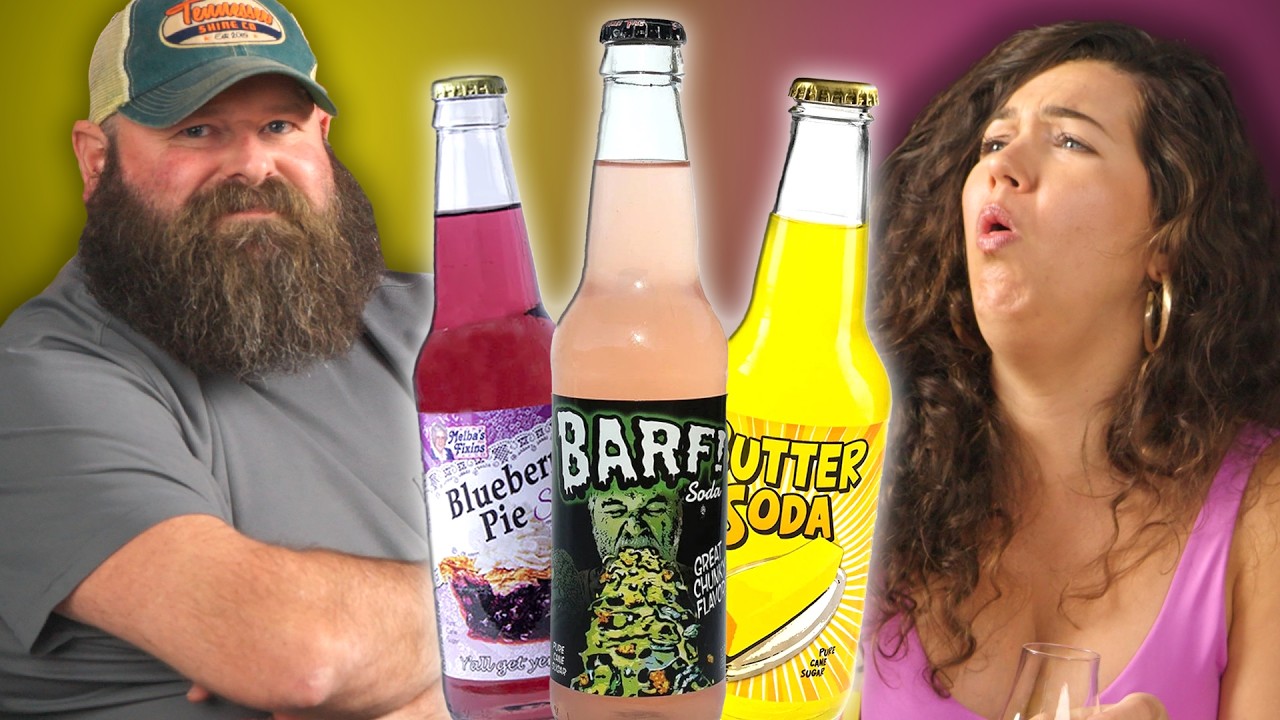Alabama Boss & Ashla Try Terrible Soda Flavors - YouTube