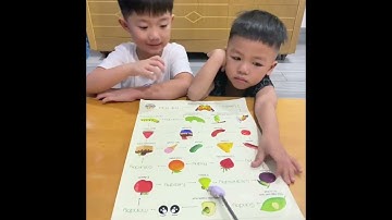 Tiếng Anh Giao Tiếp Phan Thiết: Phone and Bo practice talking about The Very Hungry Caterpillar