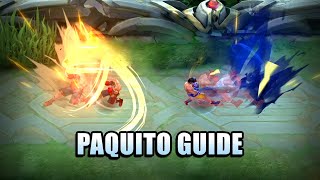 PAQUITO COMBO, BUILD AND TIPS - LEARN HOW TO PLAY THIS VERSATILE FIGHTER