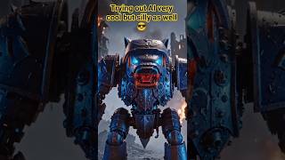 Confused Warhound Titan #demonengine #warhammer40k #warhammer #gods #chaos #shorts #magnus #ai