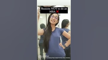 Reasons not to do an MBA| Tips from CAT 100%iler, IITD, IIMA Alum, Ex-BCG, Product Manager
