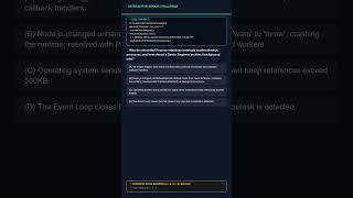 Non-Critical Background Promise Crashes Entire Production Server | Node.js 5 YoE Scenario Intervi...