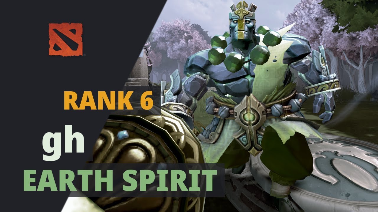 gh (Rank 6) plays Earth Spirit Dota 2 Full Game