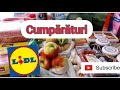 Cumpărături alimentare LIDL, 31.07.2021!