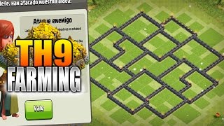 Aldea Ayuntamiento 9 FARMING |Diseño TH9 FARMING |New Design TH9||2017