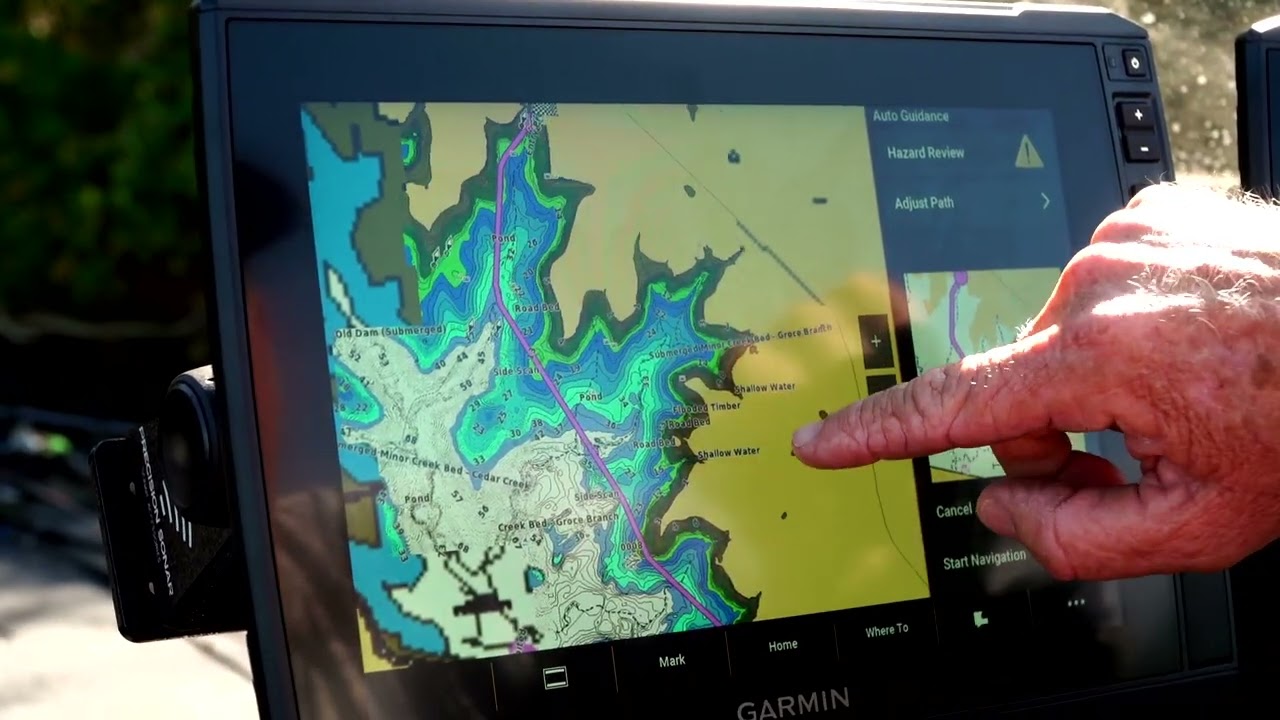 How-To Set Auto Guidance on Garmin Electronics for Navigation