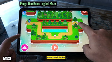 Pango One Road: Logical Maze - Android Game for Kids - Gameplay