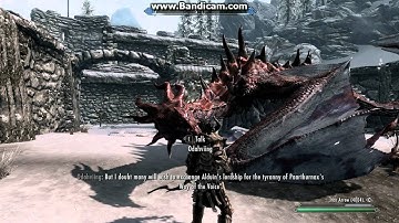 Skyrim:- Odahviing reveals Paarthurnax
