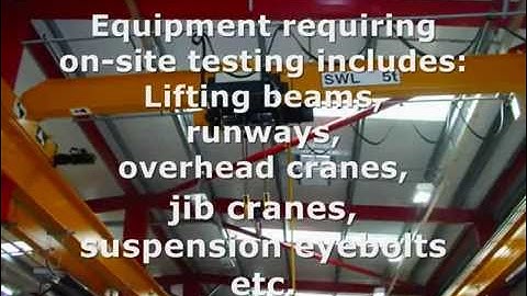 Dale On site Proof Load Testing