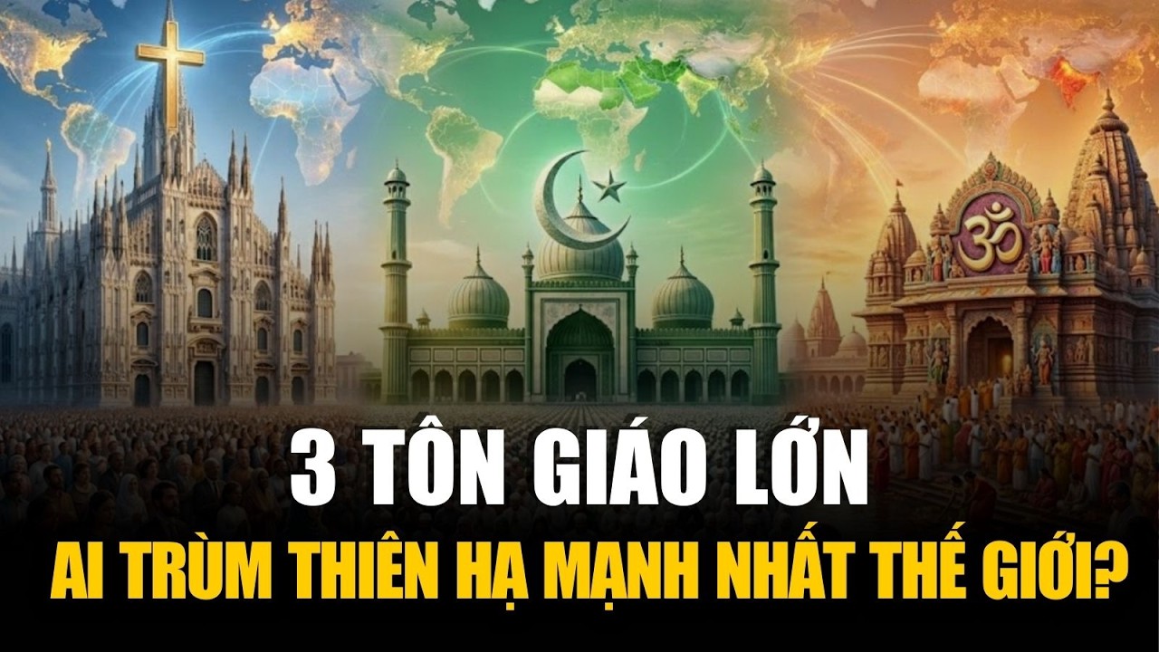 3 Tôn Giáo Lớn Nhất Thế Giới - Ai Trùm Thiên Hạ Ai Đông Nhất, Mạnh Nhất Và Ảnh Hưởng Nhất?