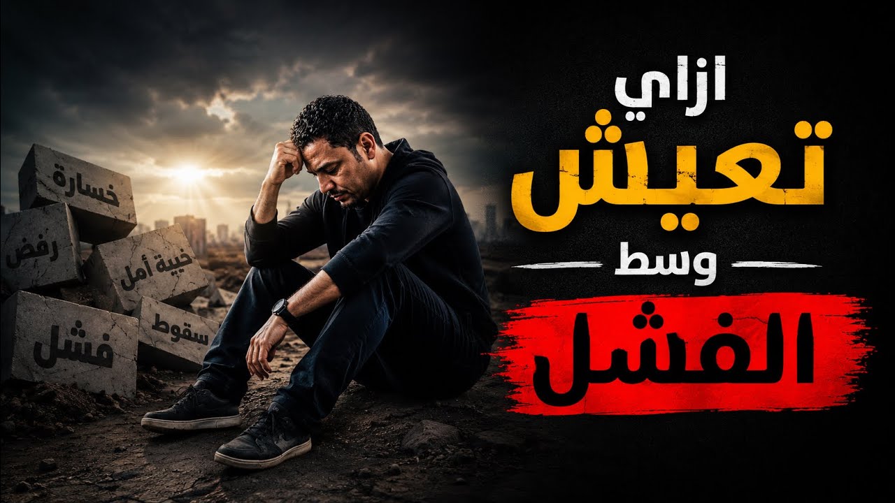 ⁣إزاي تعيش وسط الفشل😳