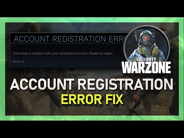 I'm trying to make an activision account and it keeps saying invalid user.  But doesn't ask for a username. Solution? : r/Warzone