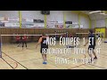 Badminton interclubs j8  cjf 1 et cjf3