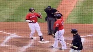 Erie's Harrell hits two-run homer