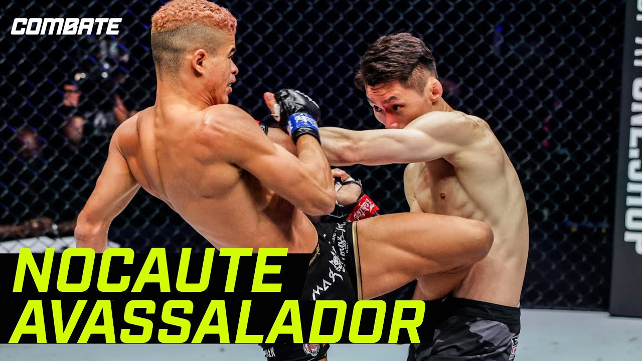 FABRÍCIO ANDRADE NOCAUTEIA KWON WON II NO ONE! | BAÚ DO COMBATE | Combate.globo