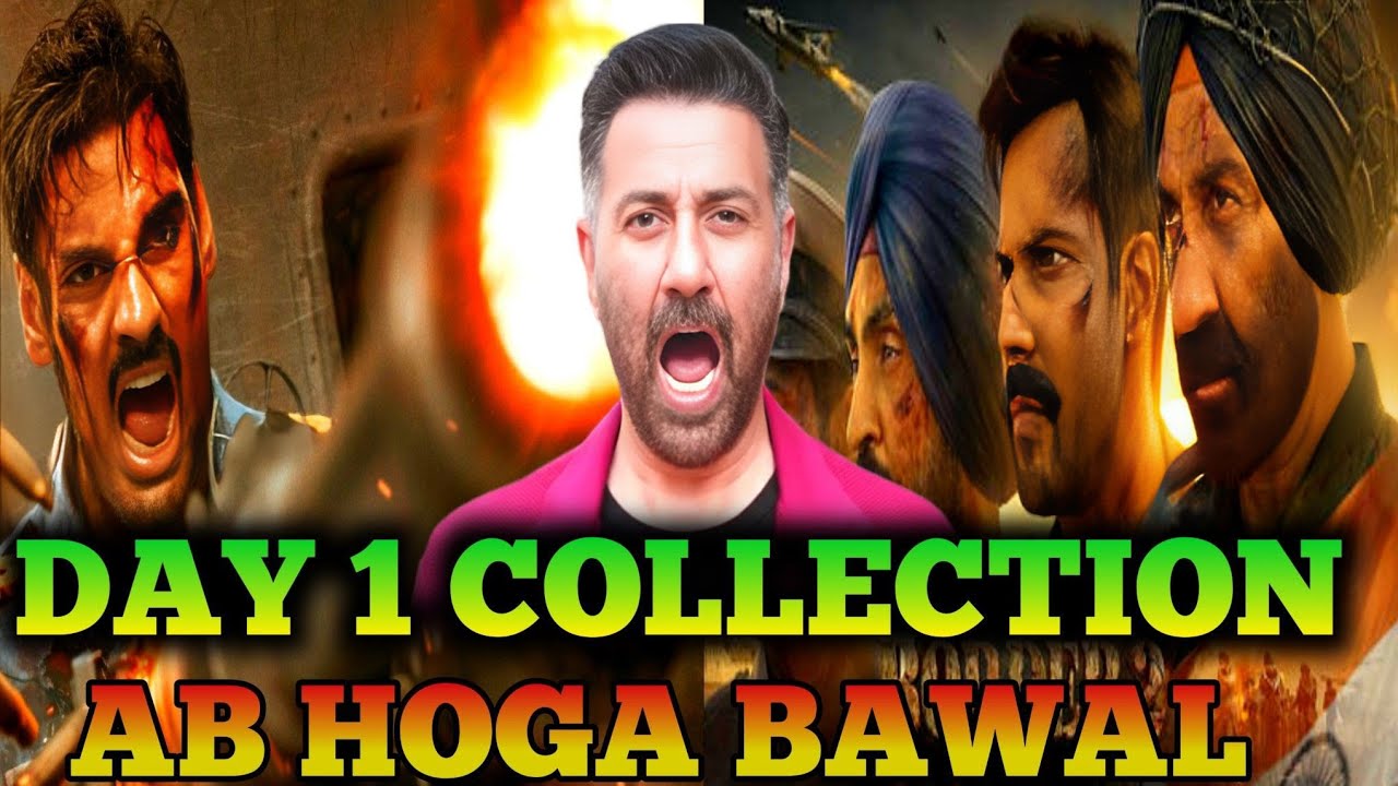 Border 2 Movie Box Office Collection Day 1 | Sunny Deol | Border 2 World Wide Collection | 