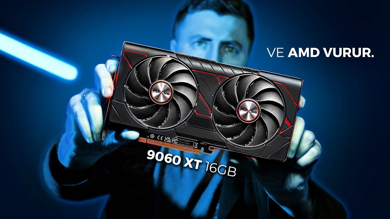 VE AMD MASAYA VURUR AMA.. | RX 9060 XT 16GB İncelemesi