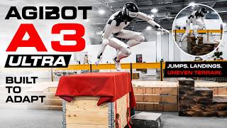 AGIBOT A3 Ultra Robot Handles Jumps Like a Human