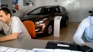 Hyundai. 2014 06 16  Богдан Авто  Попытка передать заявление  и автомобиль в ремонт в магазине