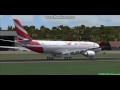 Air Mauritius A332 Port Louis Sir Seewoosagur Ramgoolam Airport FIMP Landing FS9