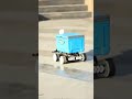 Our Food Delivery Robot Project 🤖🍕 Smart AI Innovation | Creative Science #Shorts