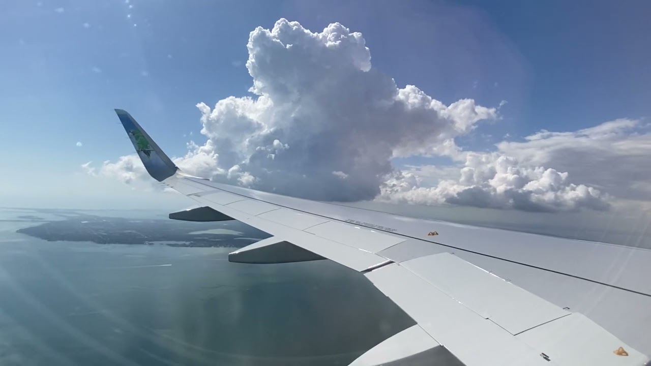 Frontier Airlines A320Neo Landing In Tampa International Airport!