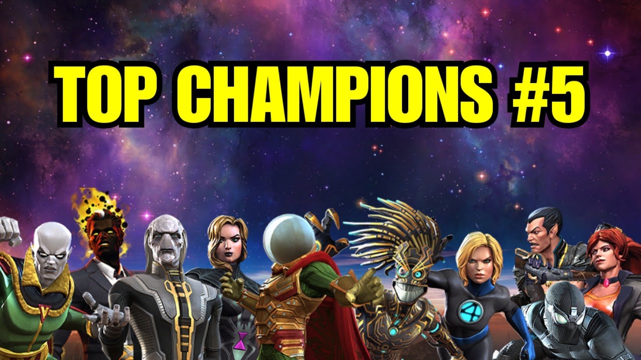 Top Champions 5 Classement Des Champions Octobre 2019 Marvel Contest Of Champions Youtube Top Champions 5 Classement Des Champions Octobre 2019 Marvel Contest Of Champions Youtube