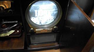 Combo Zenith 1951 com  TV Porthole