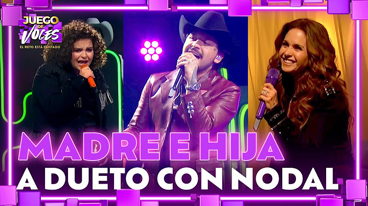 Lucero y Lucerito Mijares a DUETO con el GRAN Christian Nodal | Juego de Voces 2025