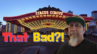 Circus Circus - Is It As Bad As Everyone Says? | We Eat At The Buffet And Explore The Resort.