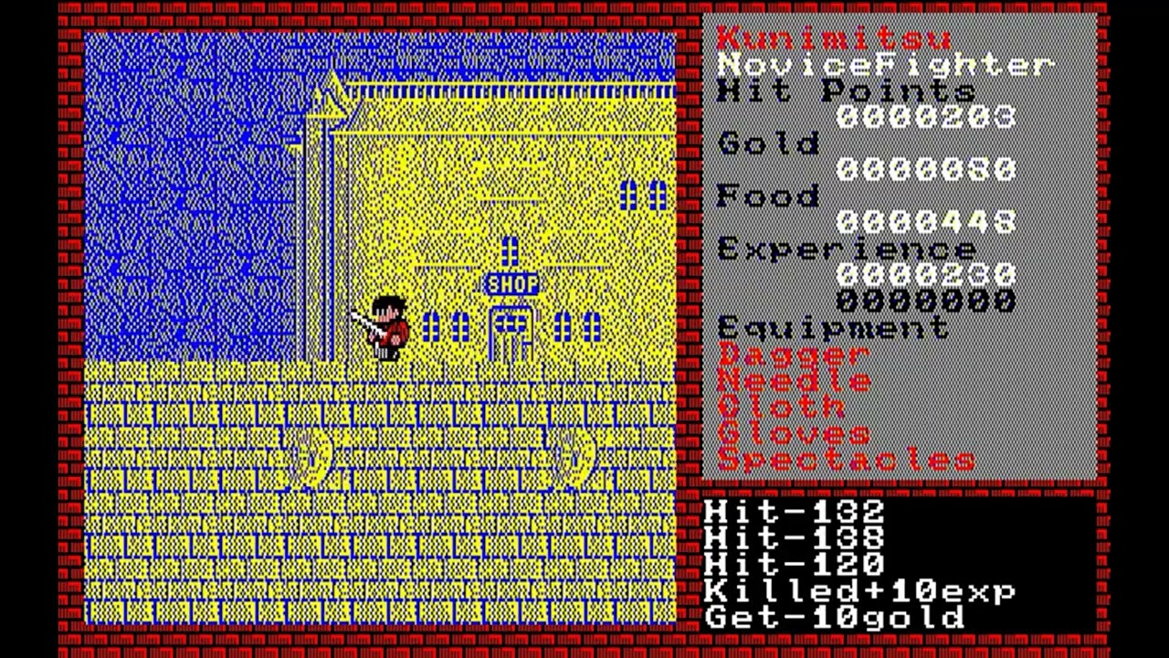 Play】PC-8801 CHOPLIFTER（チョップリフター）#02 レトロゲーム