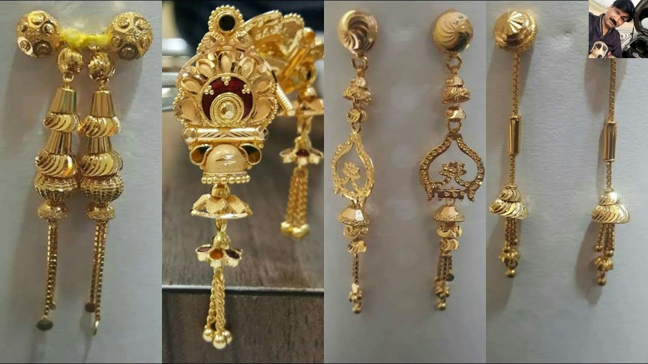 31 Best Fancy Gold Earrings Sui Dhaga Design  People choice