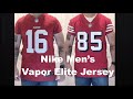 Nike Men’s Vapor Elite Jersey Size 40 Fitment Guide