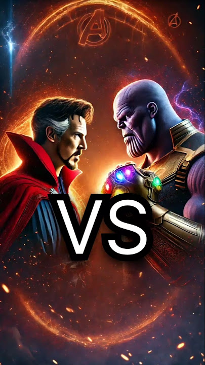 Thanos vs Doctor strange avengers (hulk, captain America, Thor, Spider-Man, DoctorStrange) #avengers