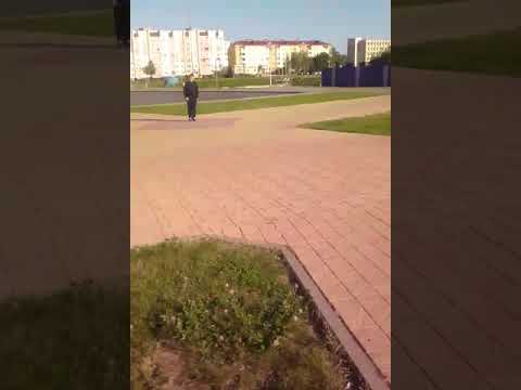 Летящей походкой:D