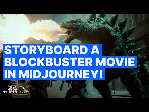 Midjourney Tutorials: Storyboard A Blockbuster Movie