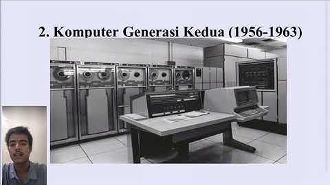 Presentasi tentang perkembangan komputer 