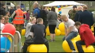 RAF Brize Norton space hopper record 02.05.12