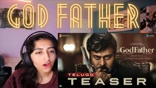 God Father Teaser REACTION | Megastar Chiranjeevi | Salman Khan | Mohan Raja | Thaman S