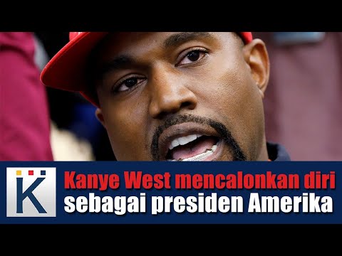 Video: Kanye West mencalonkan diri sebagai presiden Amerika Syarikat