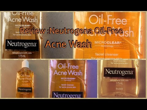 Review:Neutrogena oil free acne wash
