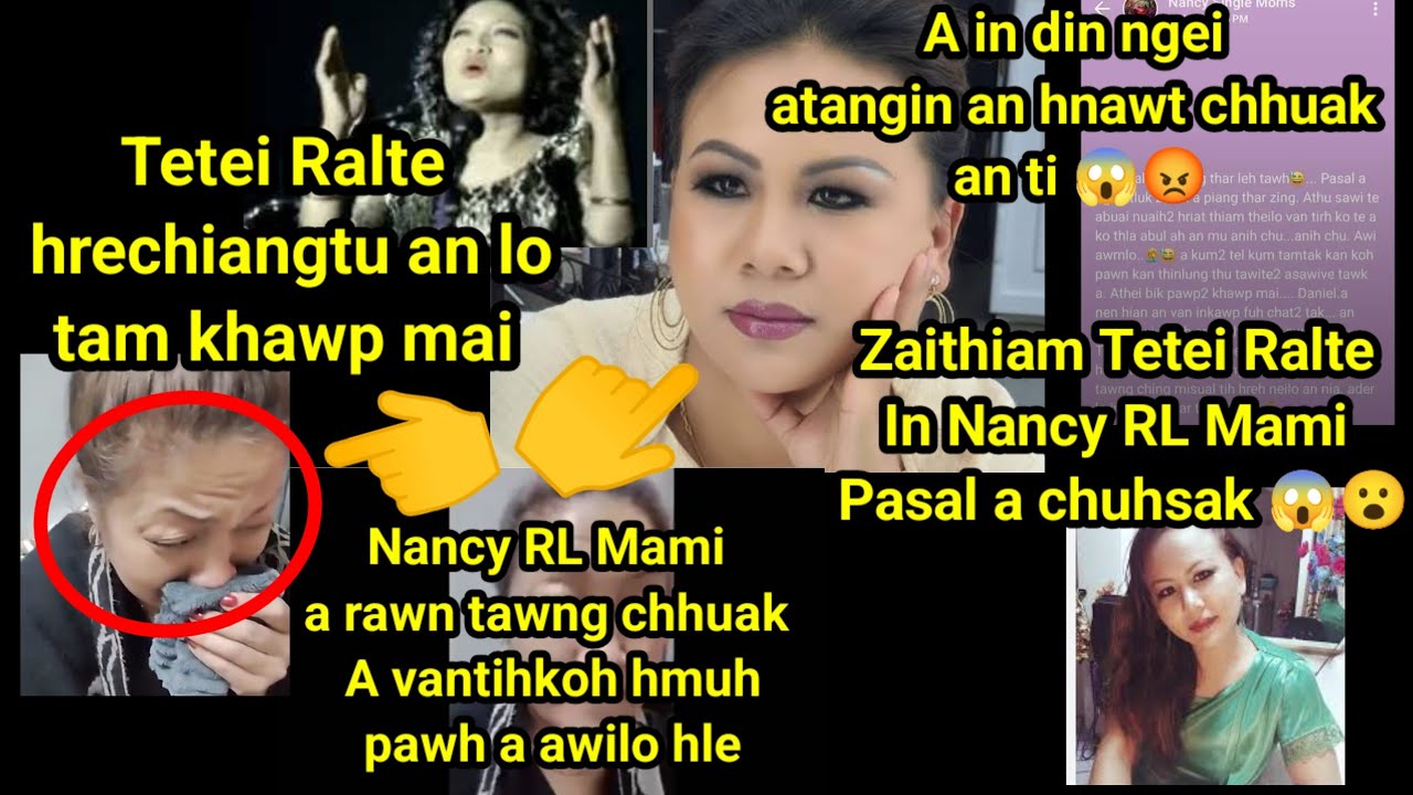 Zaithiam Tetei Ralte in,Nancy RL Mami pasal a chhuhsak 😱😮,Ama in din atangin an hnawt chhuak 🥹