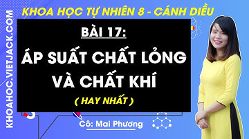 Khoa học tự nhiên 8 Bài 17: Áp suất chất lỏng và chất khí | Cánh diều (HAY NHẤT)