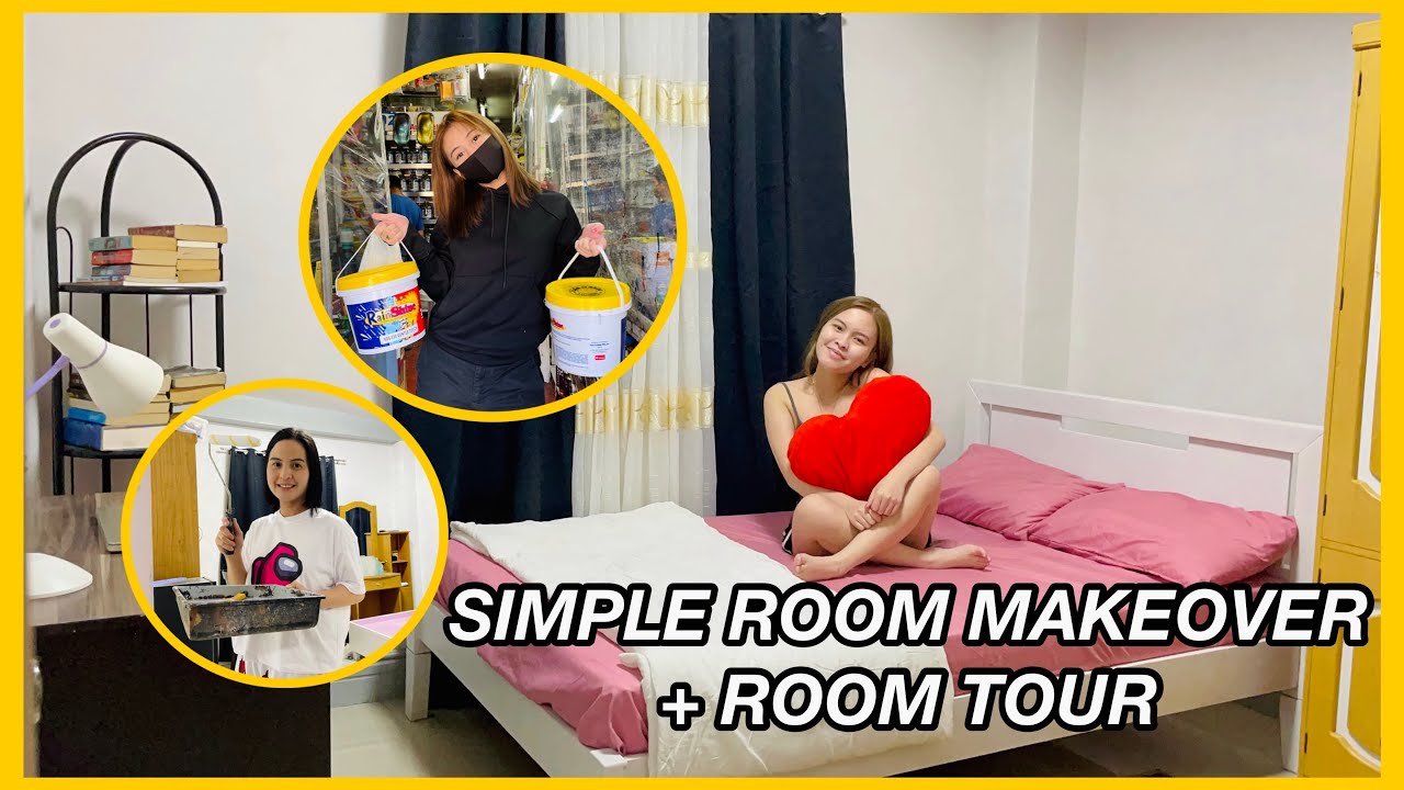 SIMPLE ROOM MAKEOVER + ROOM TOUR ❤️