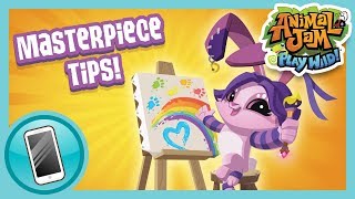 Masterpiece Tips And Tricks!  | Animal Jam & Play Wild